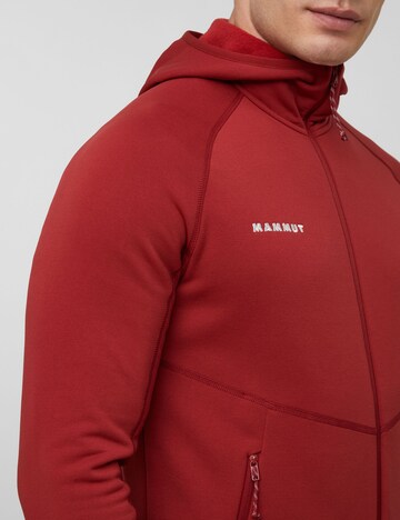 MAMMUT Funktionsfleecejacke in Rot