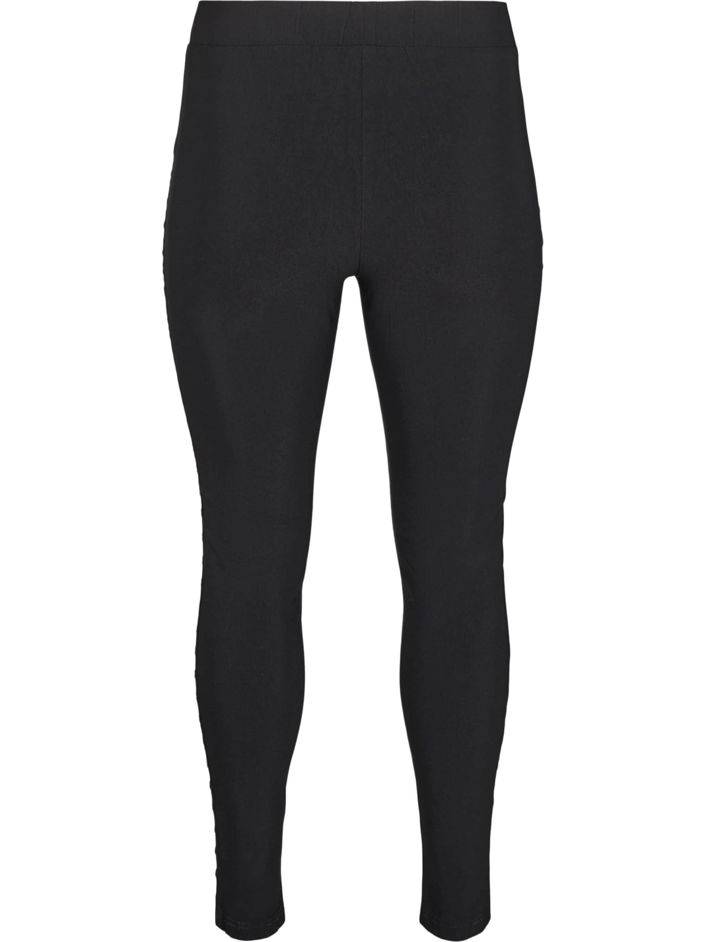 Zizzi Kitsas Retuusid 'JEVA', värv must: eest vaates