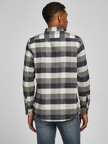 HECHTER PARIS Regular Fit Hemd in Grau