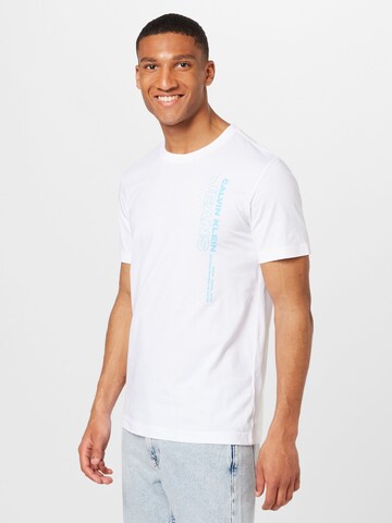 Calvin Klein Jeans T-Shirt in Weiß: Vorderseite