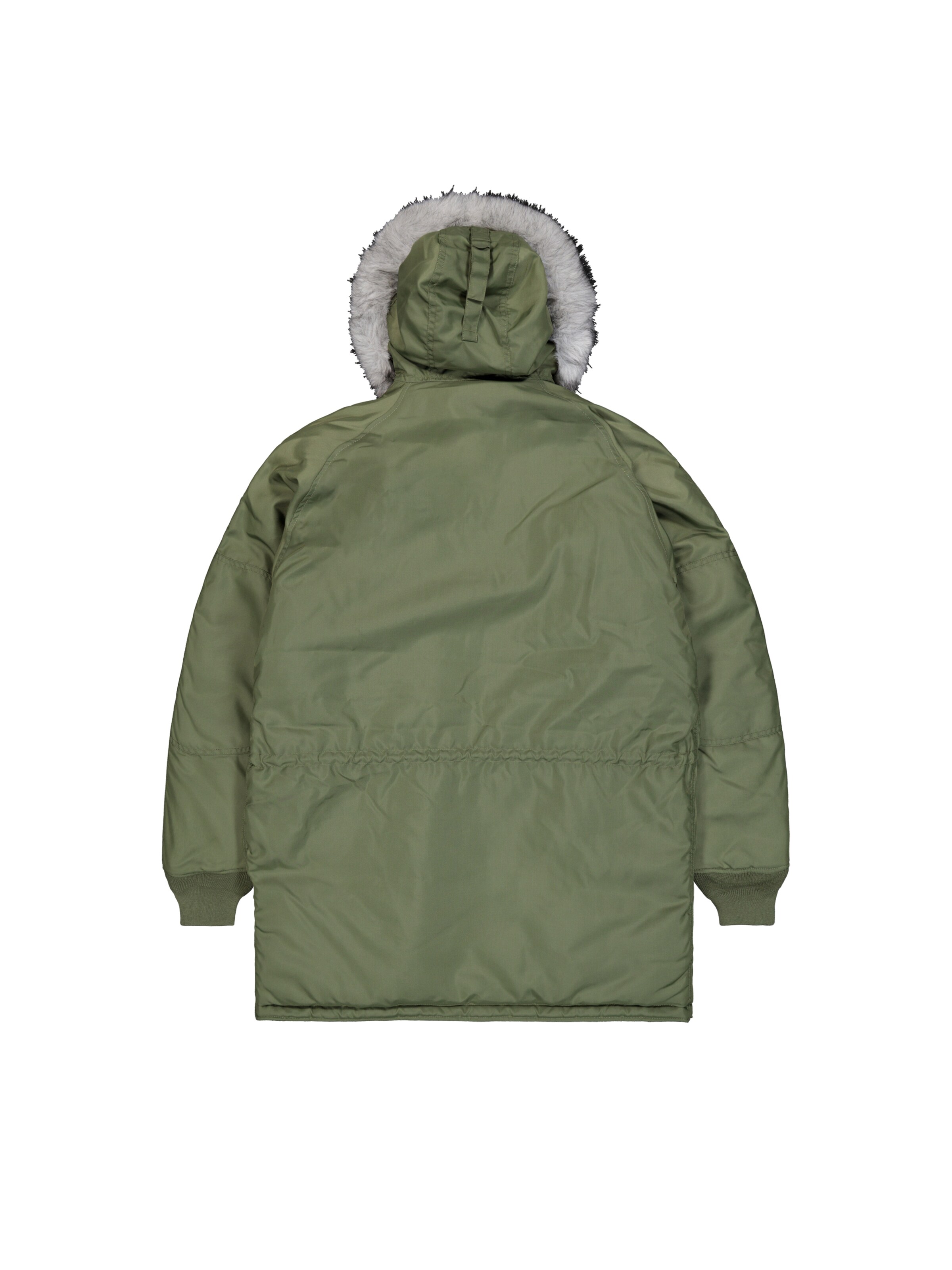 ALPHA INDUSTRIES Parka 'N-3A' in Grün: Rückseite