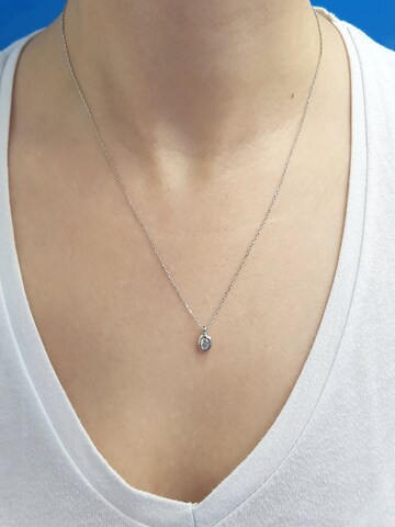 EinStein Diamant Kette‌‌‌‌‌‌ in Silber: Vorderseite