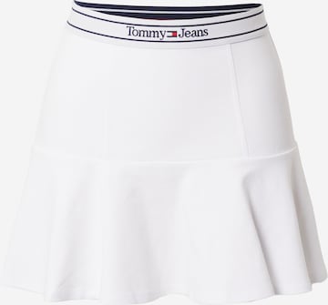 Tommy Jeans - Falda en blanco: frente