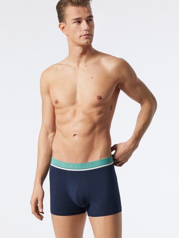 SCHIESSER Boxershorts in Blauw: voorkant