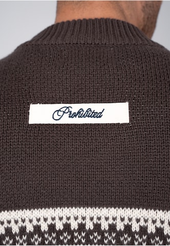 Pullover di Prohibited in marrone