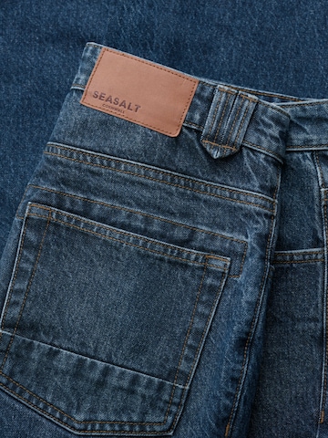 Tapered Jeans 'Countryman' de la Seasalt Cornwall pe albastru