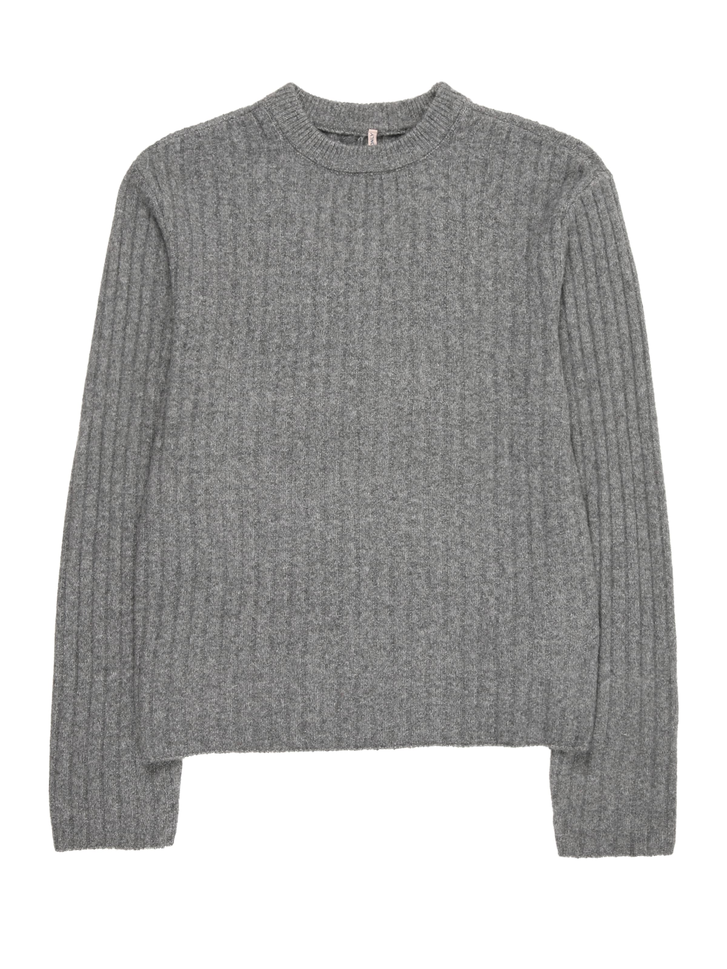 ONLY GIRLS Sweater 'KOGJeanett' in Grey: front