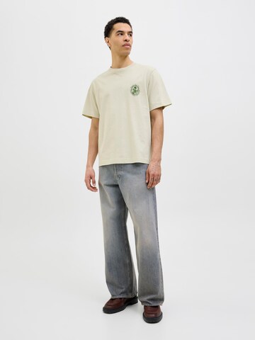 JACK & JONES Shirt 'JORHydra' in Beige