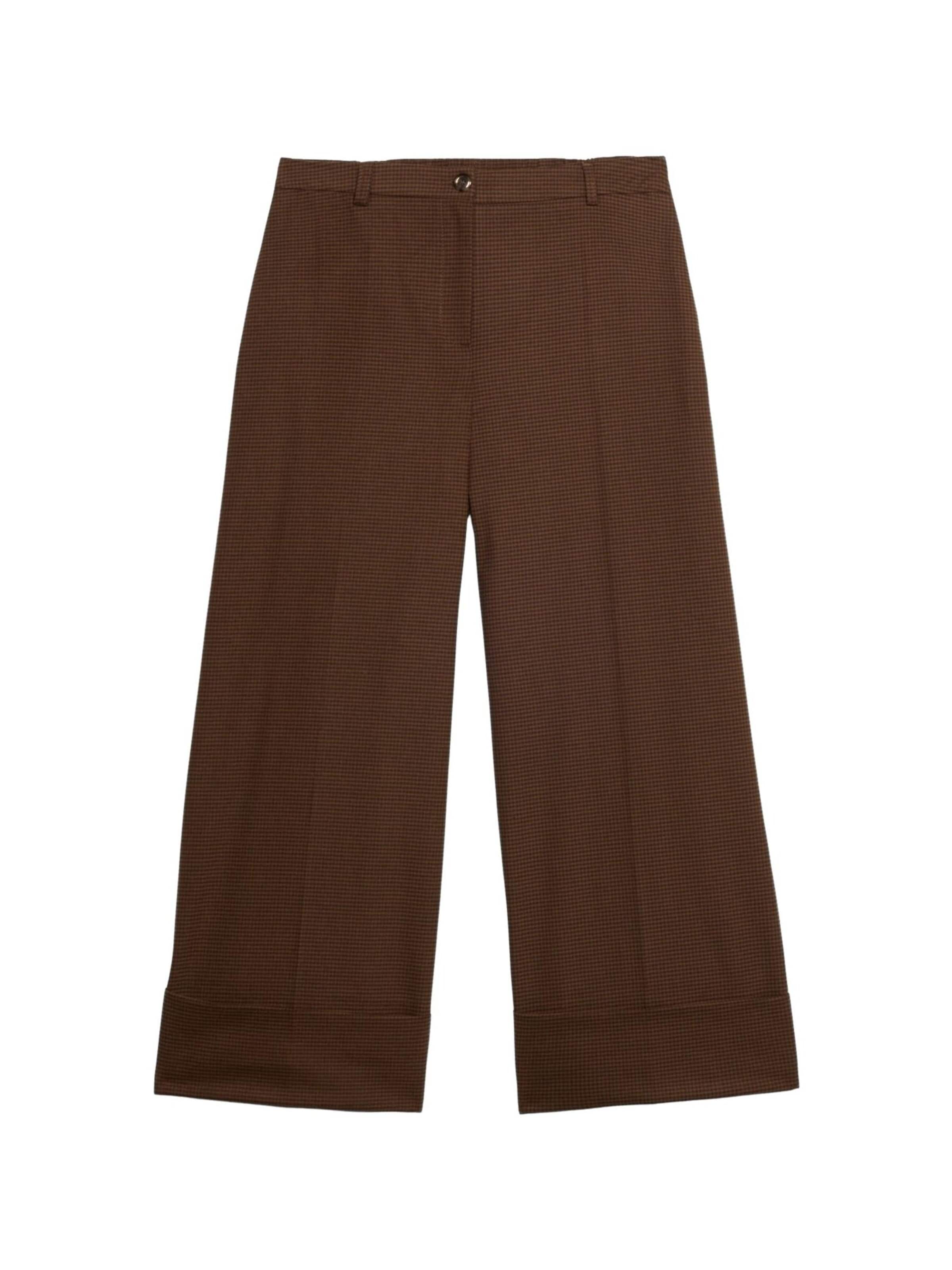 oltre Tapered Broek in Bruin: voorkant