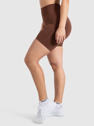 Smilodox Skinny Sportbroek ' Rosa ' in Bruin