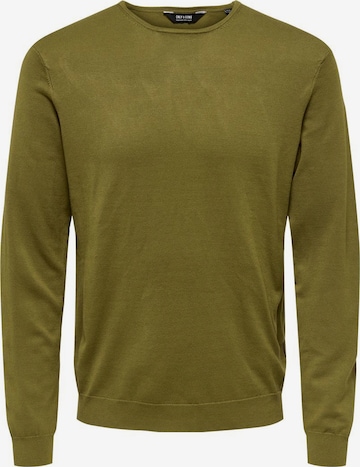 Pullover 'Wyler' di Only & Sons in verde: frontale