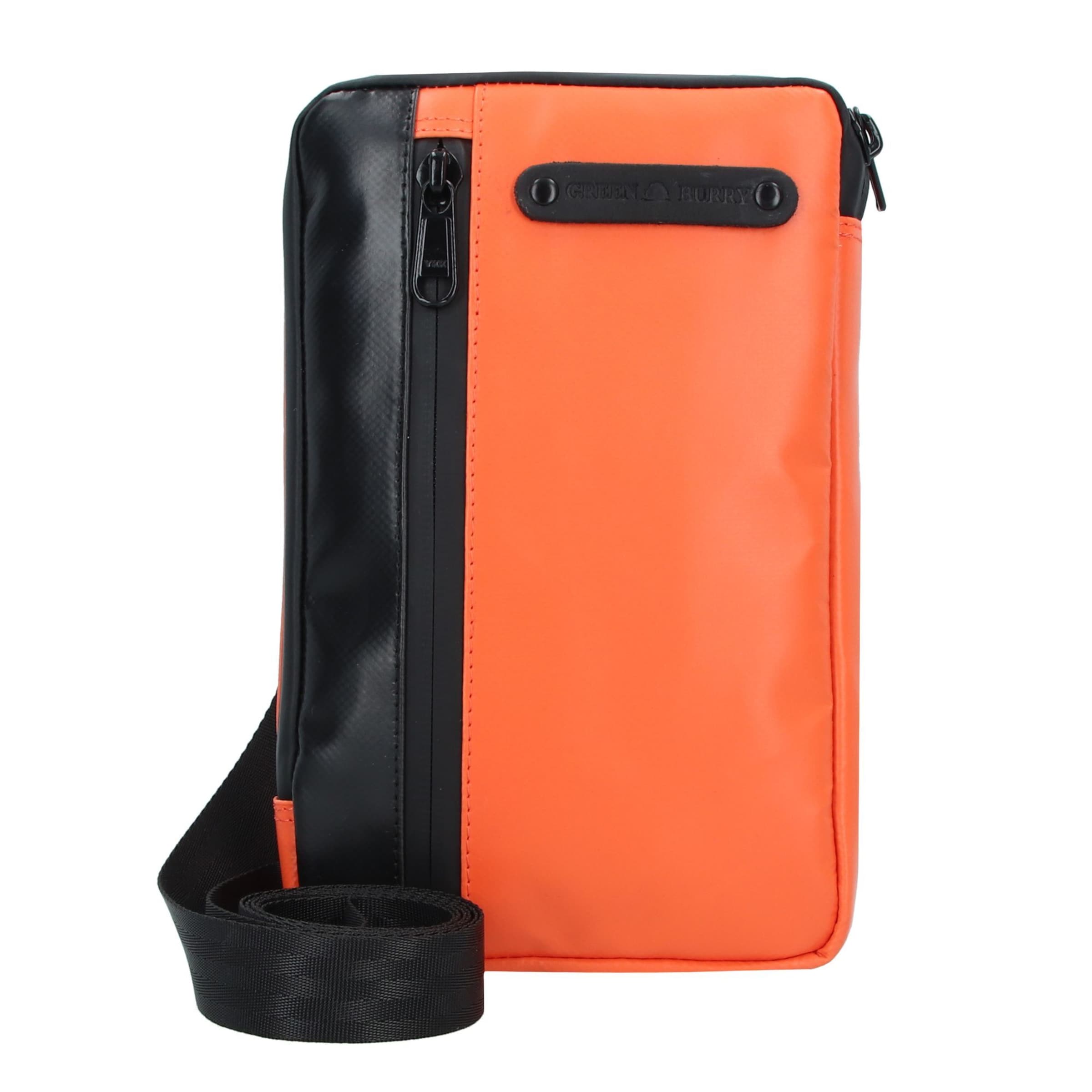 Sac à bandoulière 'Tarpaulin' GREENBURRY en orange : devant