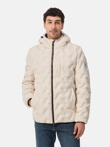 Veste mi-saison CASH-MERE.CH en blanc : devant