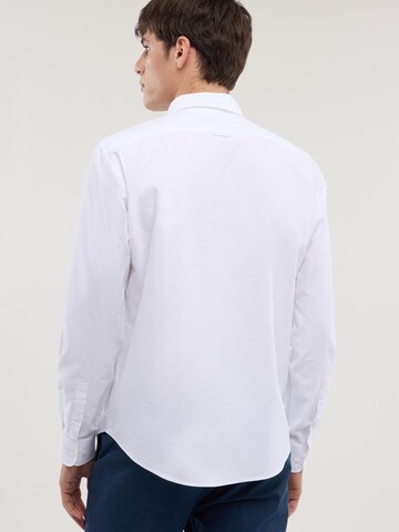 Trussardi Regular fit Button Up Shirt in White