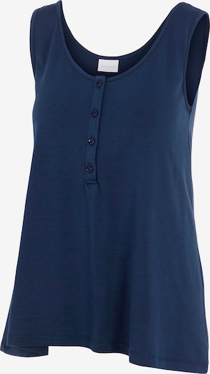 MAMALICIOUS Haut 'Elnora' en bleu marine, Vue avec produit