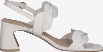 CAPRICE Strap Sandals in White