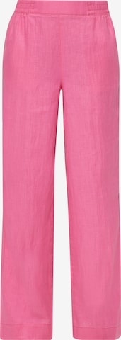 Wide Leg Pantalon s.Oliver en rose : devant