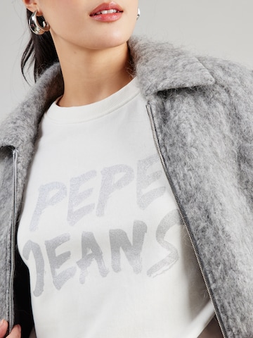 Pepe Jeans Sweatshirt i vit