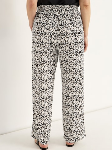 Cellbes of Sweden Wide leg Broek in Beige