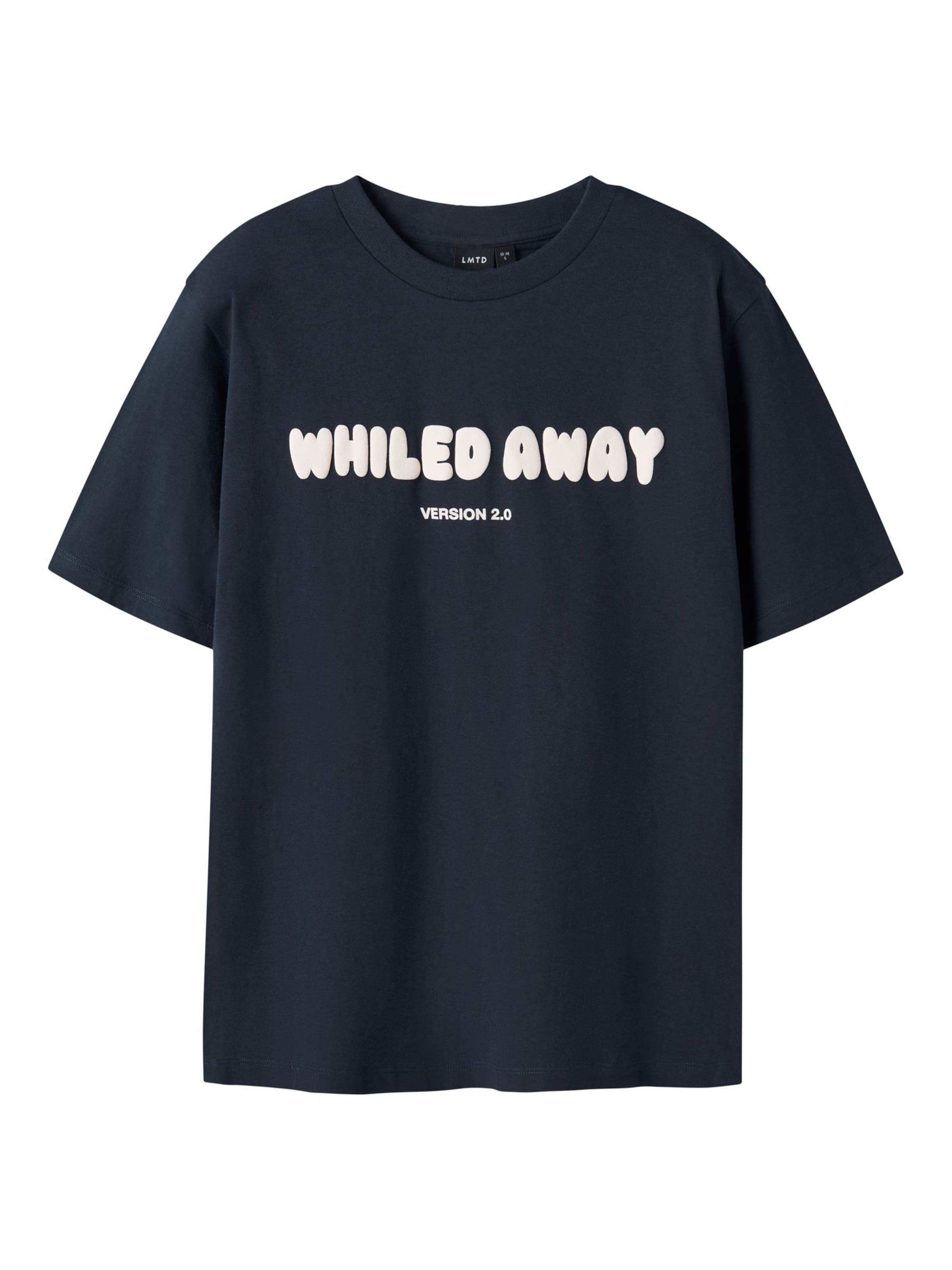 T-Shirt LMTD en bleu : devant