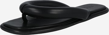 rubi T-Bar Sandals 'LUNA' in Black: front