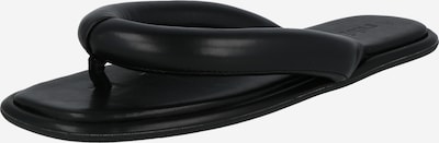 Flip-flops 'LUNA' rubi pe negru, Vizualizare produs