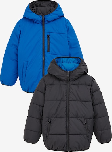 WE Fashion Prijelazna jakna u plava / tamo siva, Pregled proizvoda