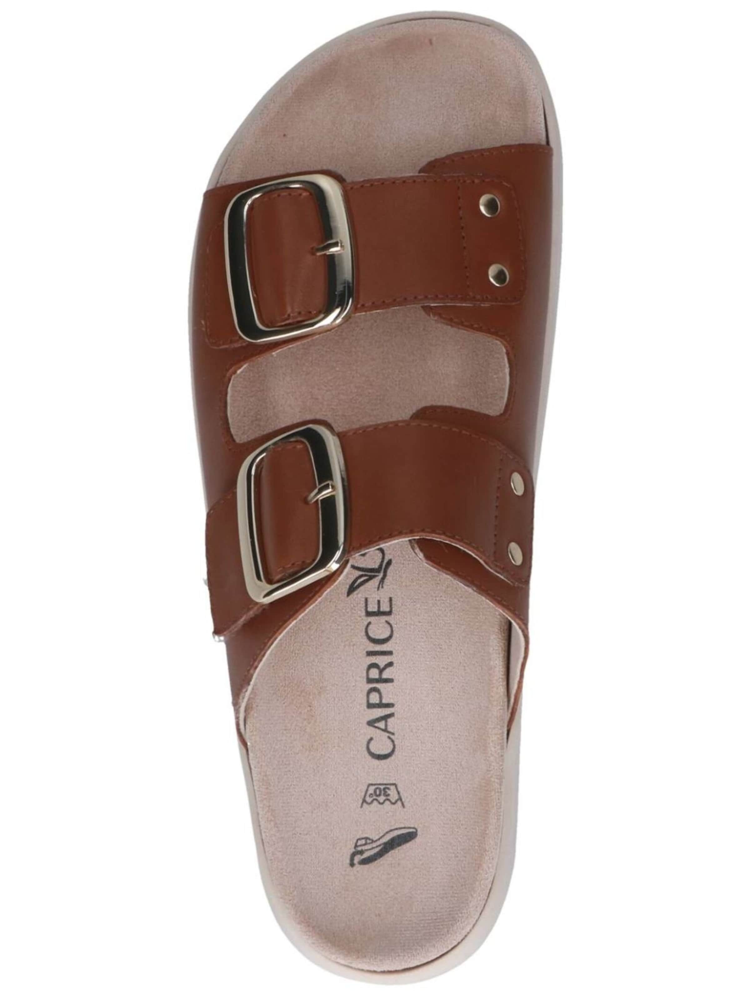 CAPRICE Pantolette in Beige