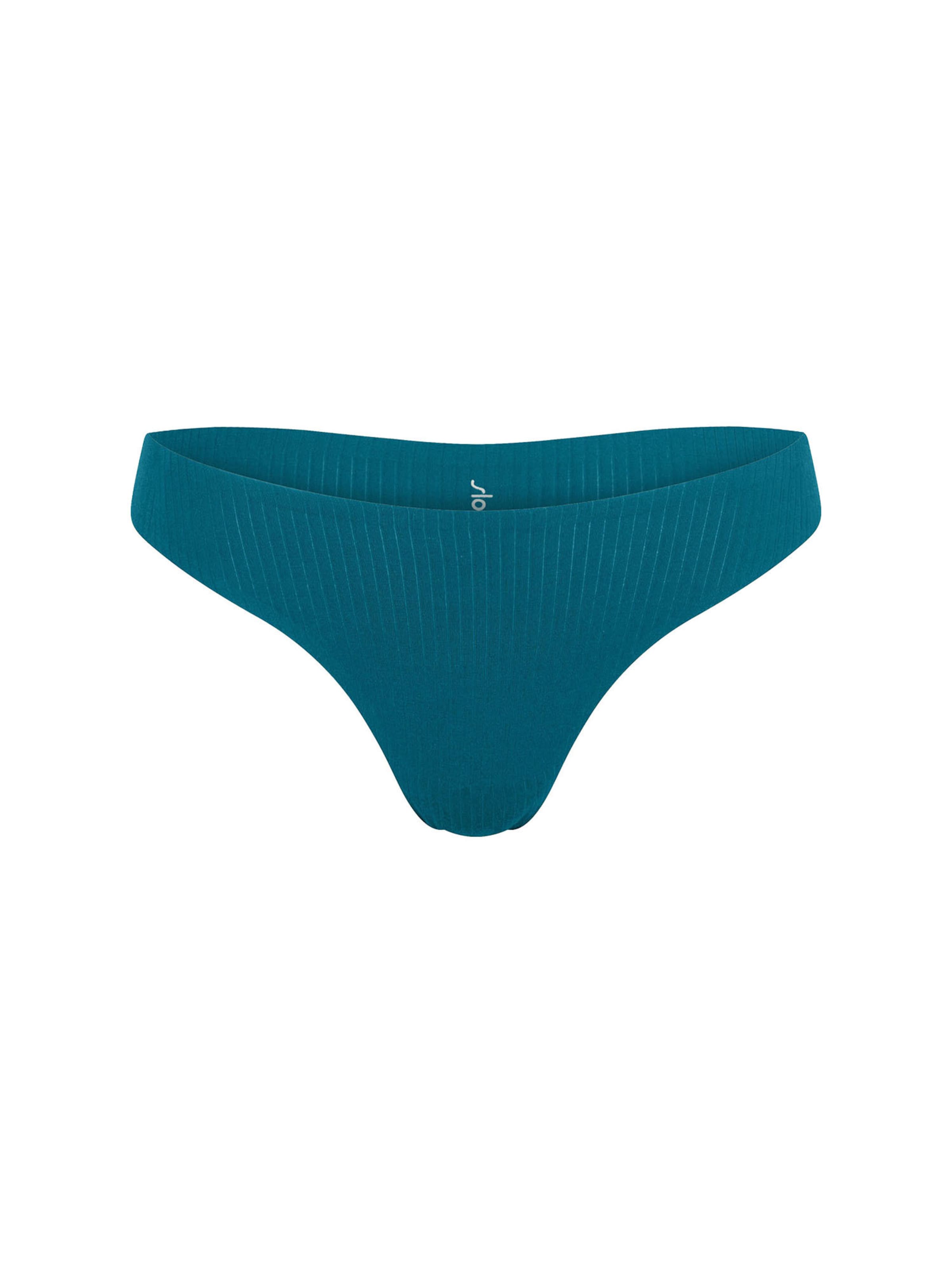 SLOGGI Thong 'ZERO Feel Pure' in Blue: front