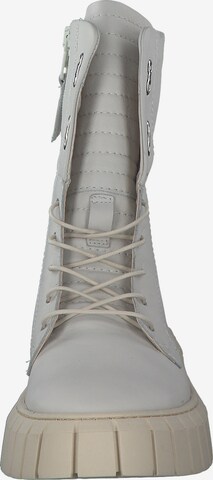 MJUS Lace-Up Ankle Boots in White