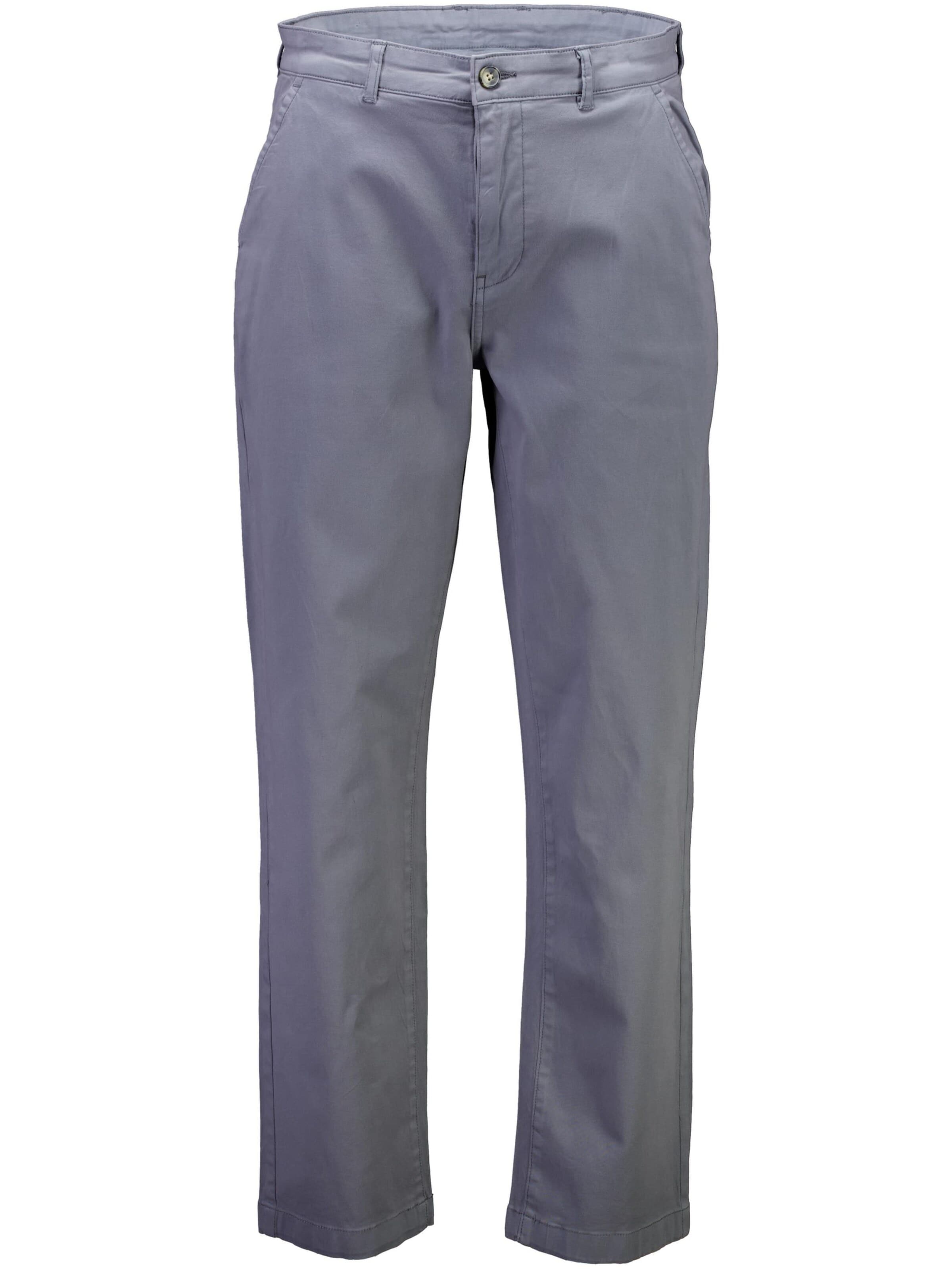 Baggy Pantalon chino Lindbergh en gris : devant