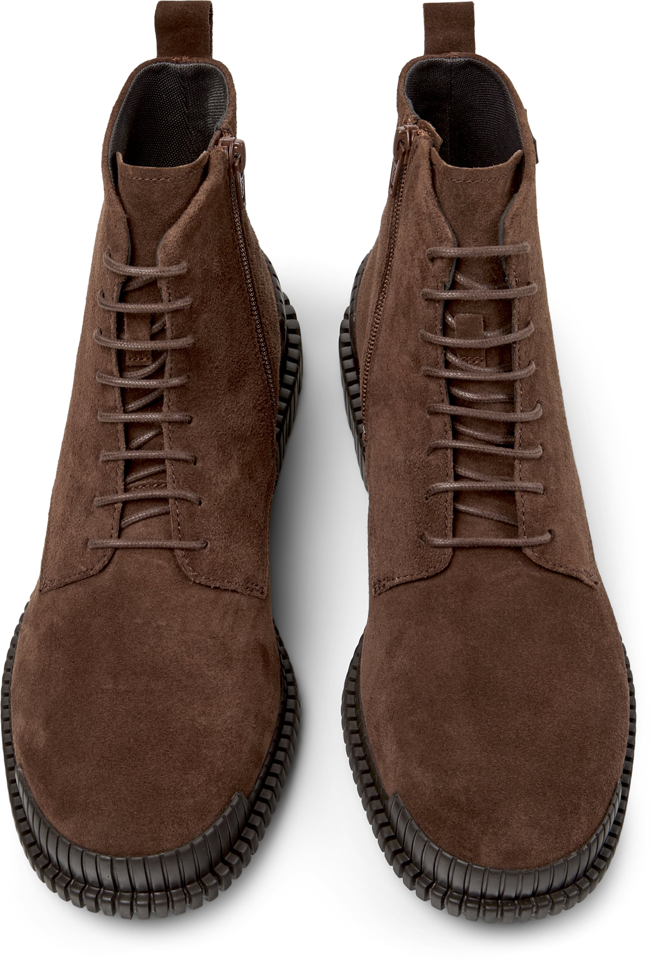 Bottes à lacets 'Pix' CAMPER en marron