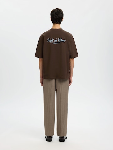 SELECTED Shirt 'SLHNORMAN' in Bruin