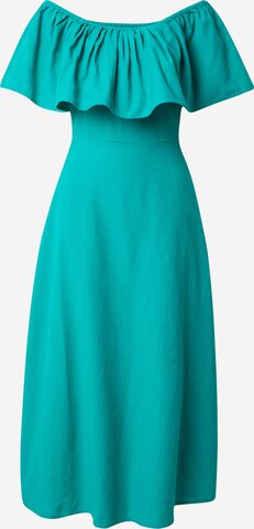 Dorothy Perkins - Vestido de verano 'Bardot' en verde: frente