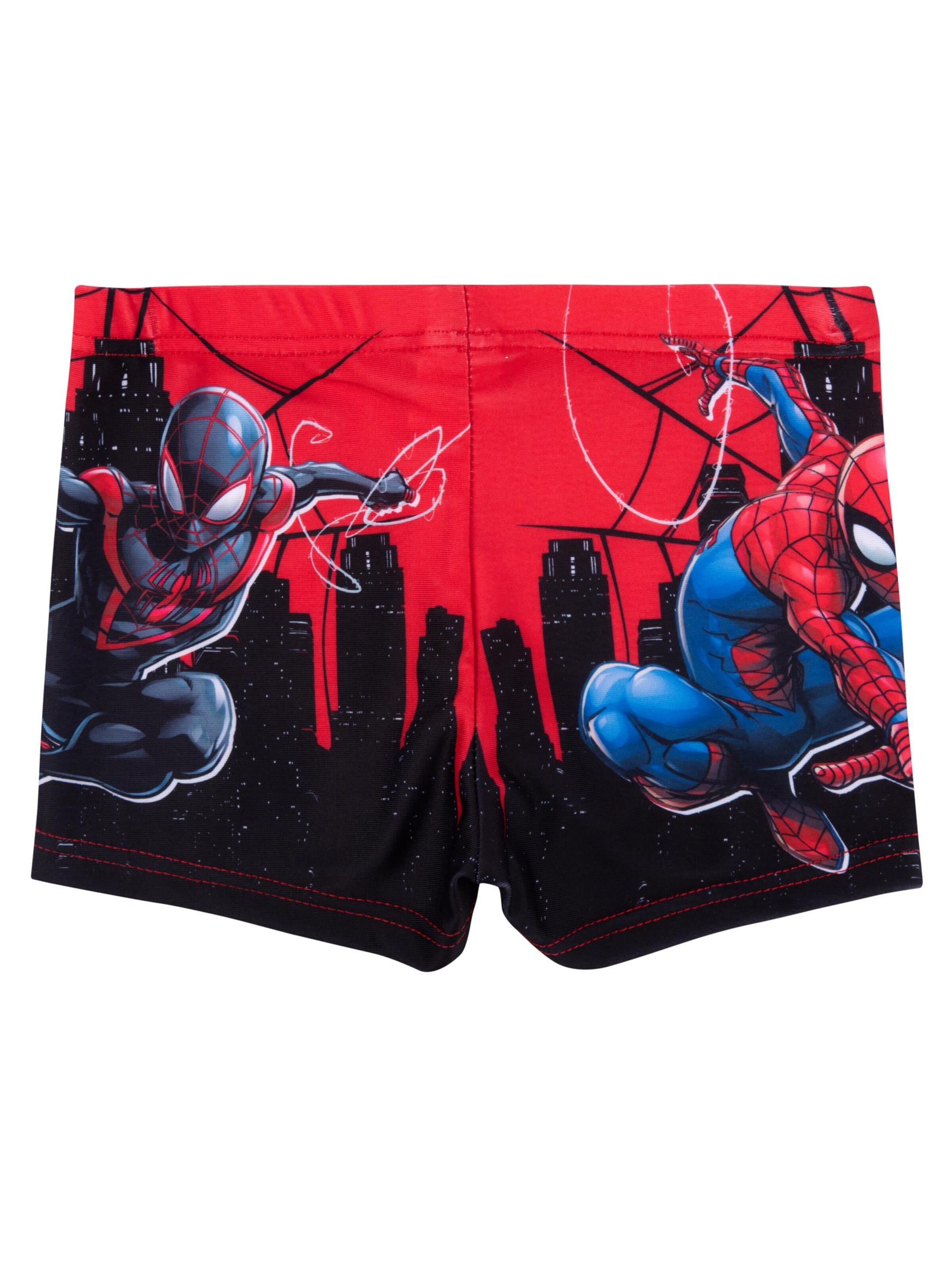 SPIDERMAN Swim Trunks 'Marvel' in Red: front