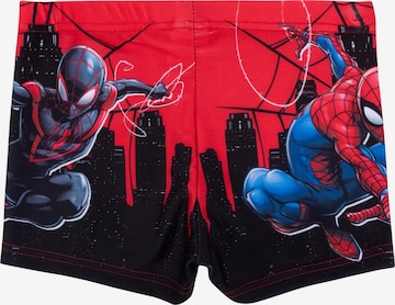 Spider-Man Swim Trunks 'Marvel' in Red: front
