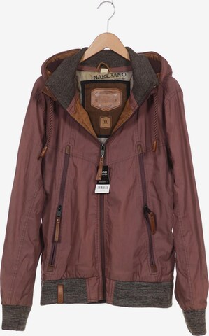 naketano Jacket & Coat in XL in Red: front