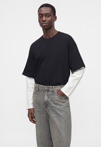 JACK & JONES Baggy Farmer 'JJIJOEY JJCREW' - szürke