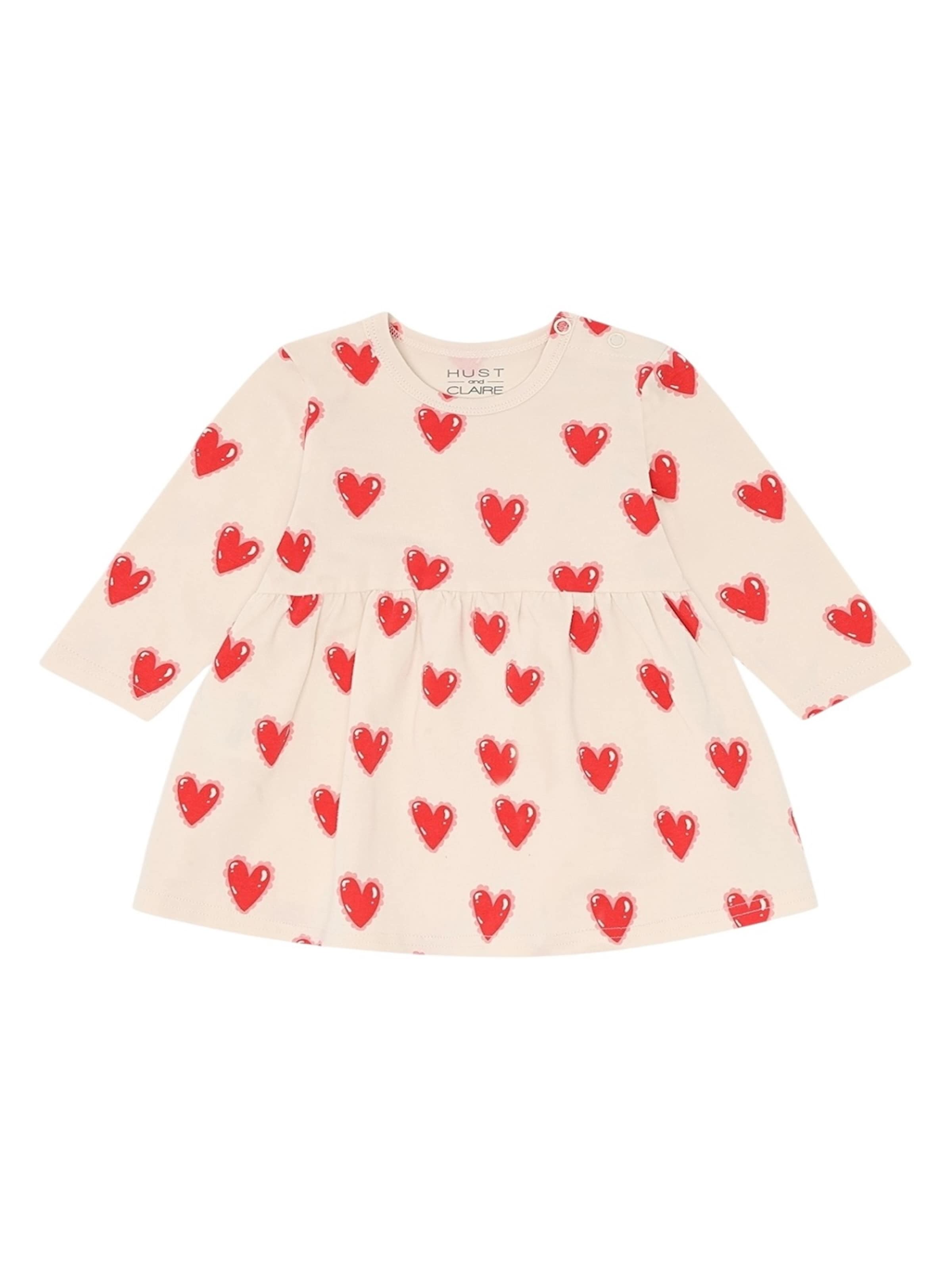 Hust & Claire Dress in Beige: front