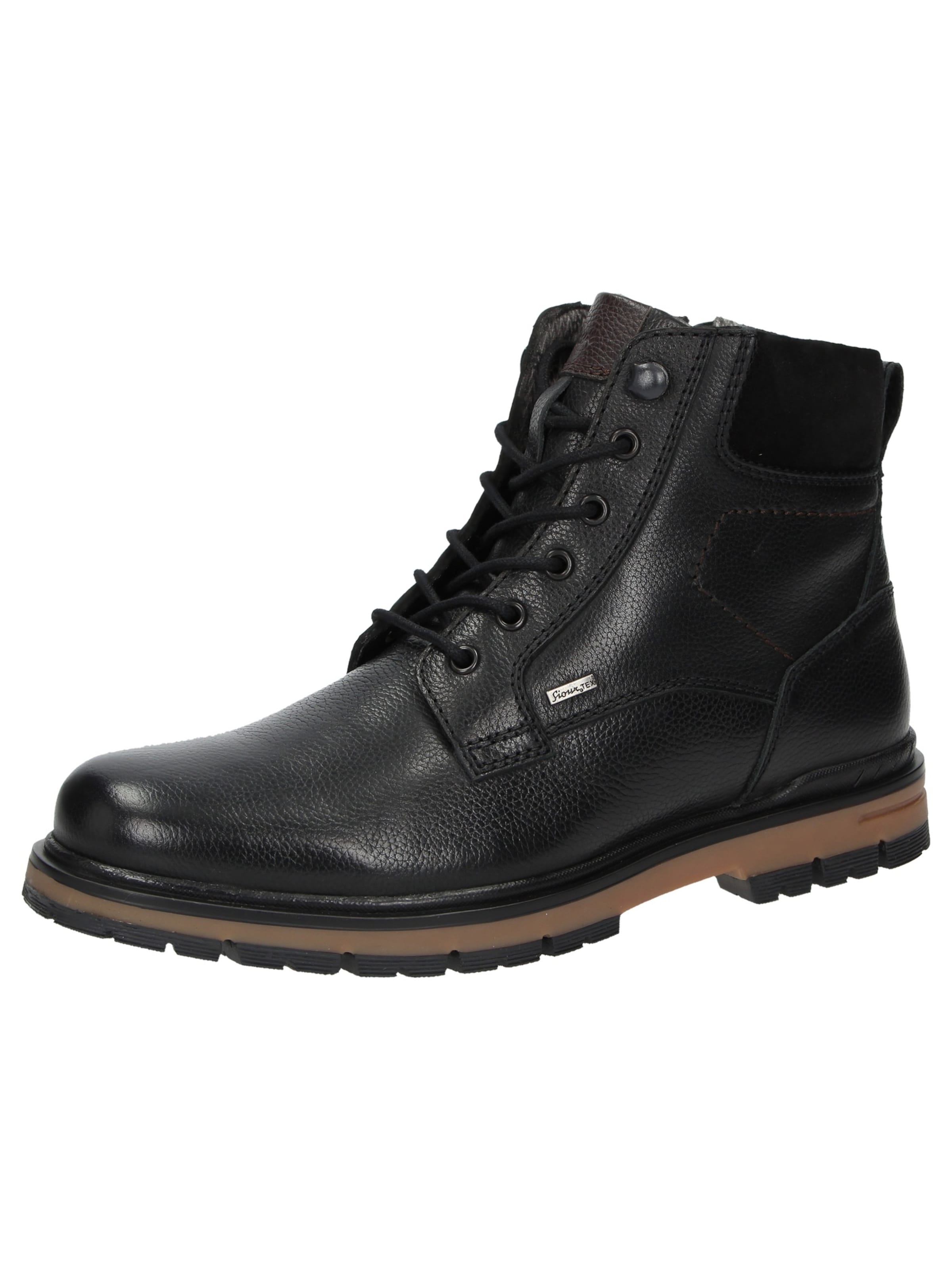 SIOUX Lace-up boots 'Jadranko-700' in Black: front