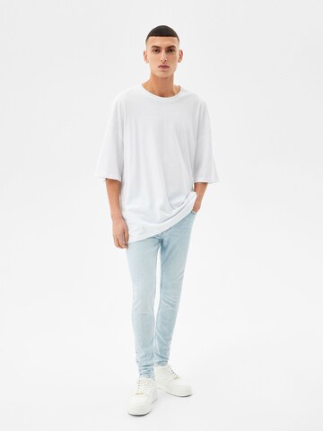 Bershka Regular Jeans in Blue