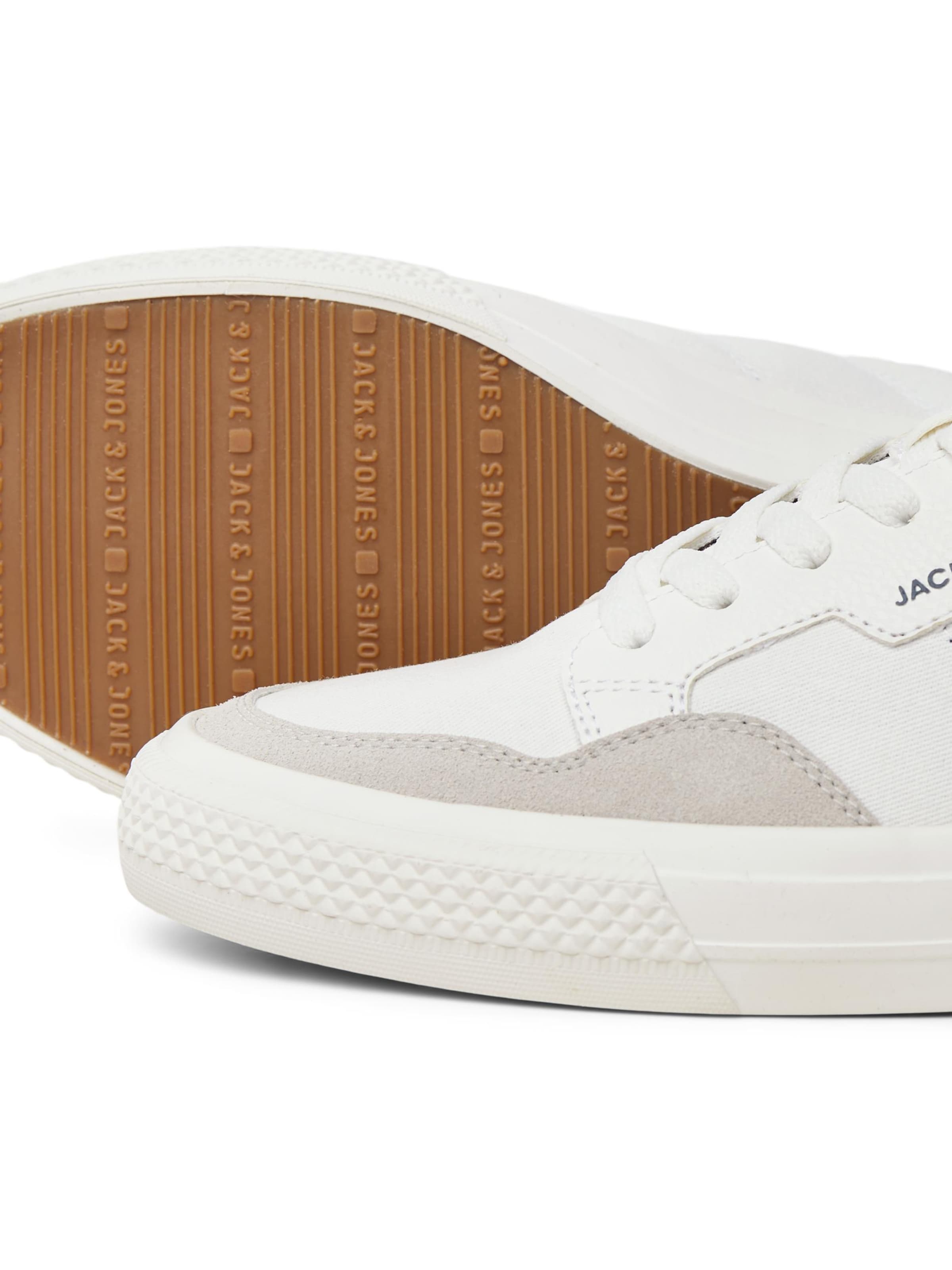 JACK & JONES Nizke superge 'JFWMOrden Combo' | bela barva