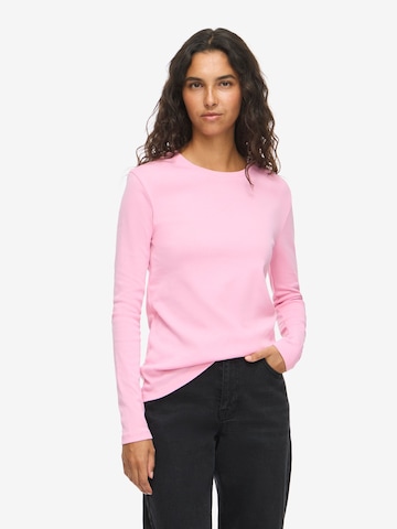 Noisy may Shirts 'NMStormy' i pink: forside