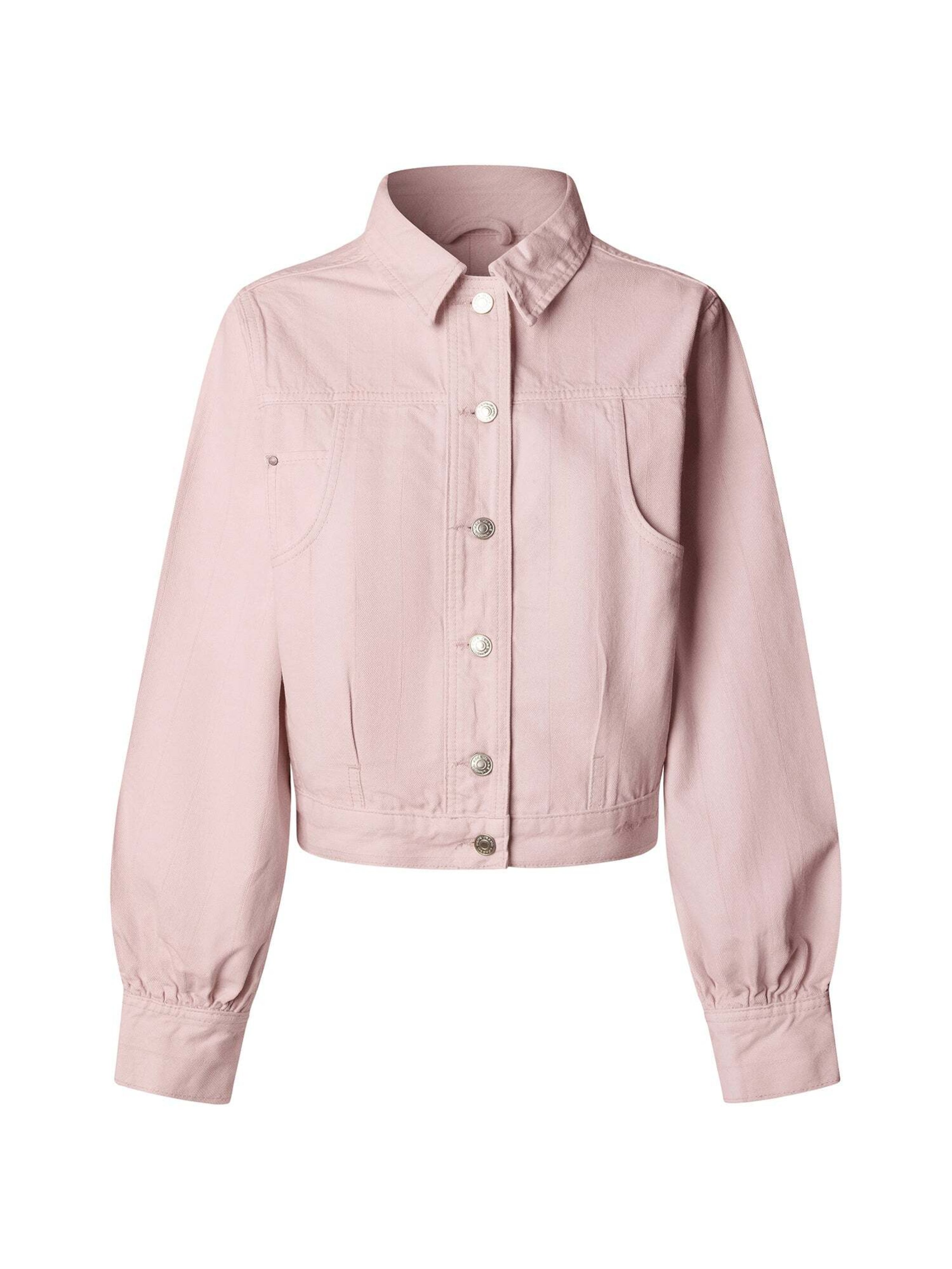 Pepe Jeans Jacke 'MADELINE' in Pink: Vorderseite