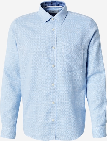 s.Oliver Рубашка в Синий: спереди