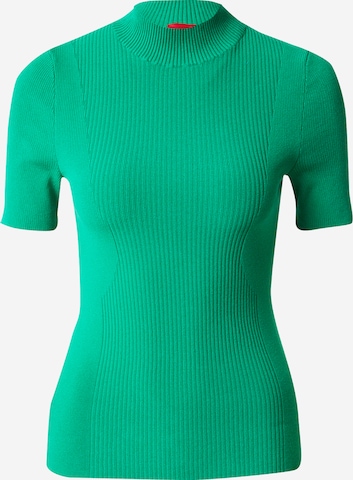 HUGO Red Sweater 'Sharize' in Green: front