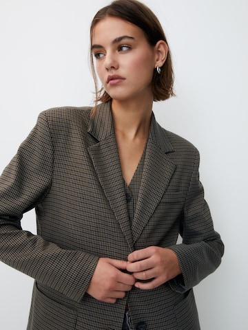 Pull&Bear Blazer in Brown