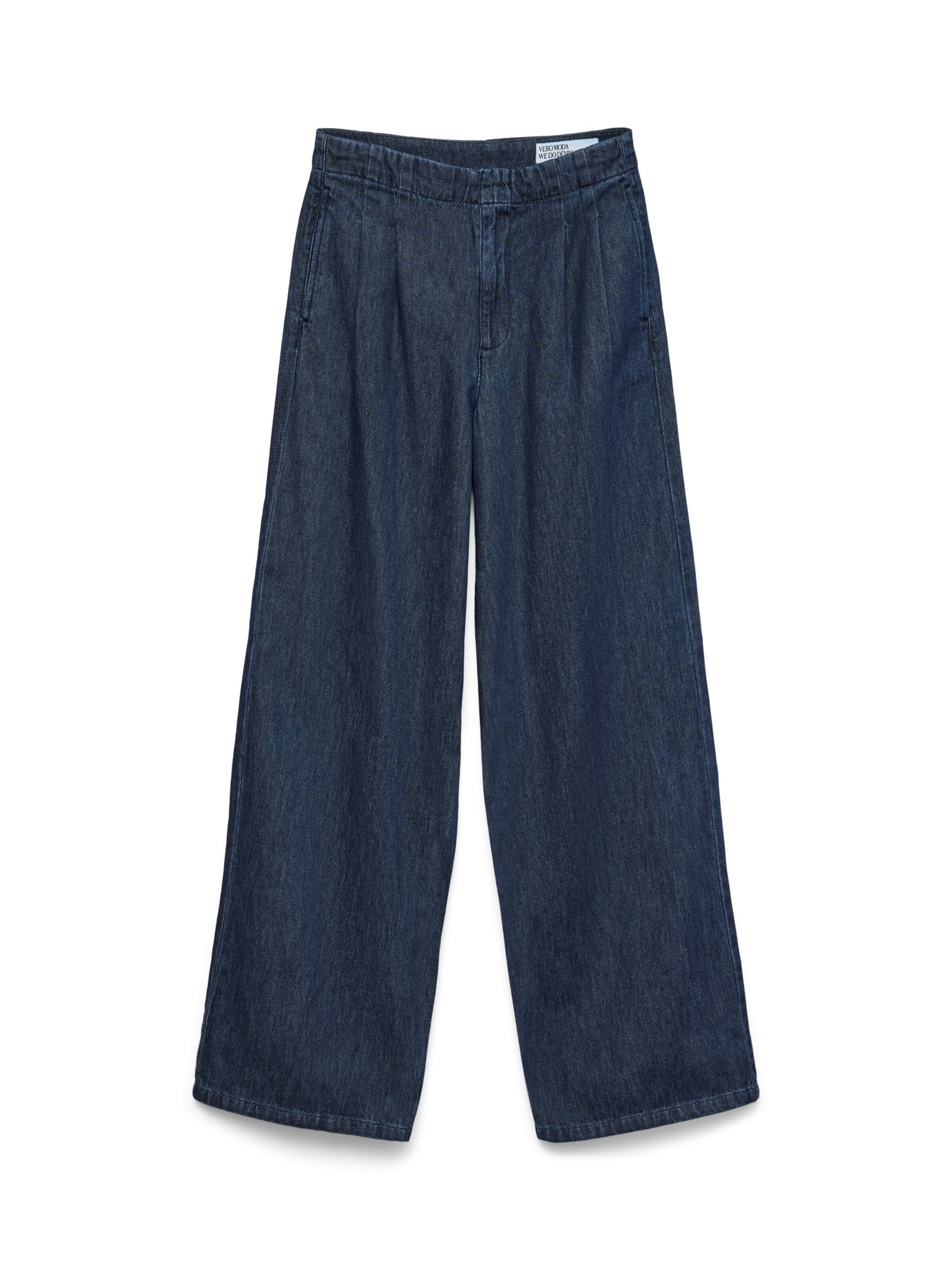 VERO MODA Wide leg Jeans '10339356' in Blauw: voorkant