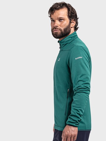Schöffel Athletic fleece jacket 'Svardalen' in Green