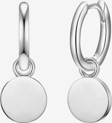 Boucles d'oreilles Glanzstücke München en argent : devant